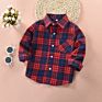 Kids Flannel Shirt Plaid Boys Kids Clothing Toddler Boy Clothes Kid Girl Flannel Shirt Whole