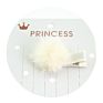 Kids Hair Accessories Small Furry Pom Pom Children Hair Clips