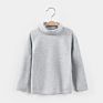 Kids Turtleneck Shirts Toddler Girls Boy Kids Turtle Neck Tops Clothes Long Sleeve Plain Mock Neck Turtleneck T-Shirts