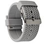 Ladies Red Color Tire Grain anti Skid Quick Release Rubber Silicone Watch Straps