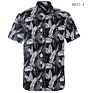 Latest Design Print Short Sleeve Cotton Hawaii Men Shirts