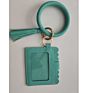 Hot Sale Amazon Leather Key Ring Keychain Wallet Wristlet Bracelet