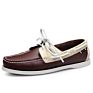 Leather Slippers for Men Flat Moccasins Loafer Driving Shoes Men's Dress Shoes