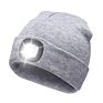 Led Beanie Hat with Light Gifts for Night Running Men Women Usb Rechargeable Caps