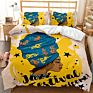 Luxury Design Modern African Black Dream Girls 3D Printed Home Queen Bed Sheet Bedding Comforter Set3 Pcs Bedding Set