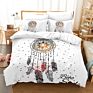 Luxury Logo100% Polyester Queen Size King Size Duvet Cover 3D Print Bedding Set