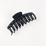 Mio Large Korean Hairgrips Frosted Banana Hair Clips Plastic Claw Clips Nonslip Hair Clamp Hair Claw Clips Women Matte