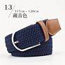 Jeans fashion weave elastic woman belt