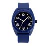 Moq Orange Quartz Unisex Water Resistant Jelly Silicone Watch