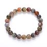 Natural Gemstone Bangles Healing Stone Beads Bracelets for Women Jewelry Pulsera Mujeres