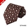 Natural Silk Printed Tie Necktie Mens 100% Silk Print Neck Tie with Box