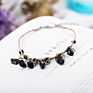 Newest Design Colorful Purple Natural Stone Beads Anklets Ankelets Ancle Ankle Small Bell Bracelets