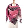 Newest Triangle Scarf for Women Plaid Shawl Cashmere Scarves Bufanda Blanket &Dropshipping