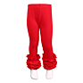 No Moq Rts Icing Pants Kids Clothes Baby Clothing Cotton Solid Icing Leggings Girls Icing Ruffle Pants