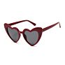 Nx8805 Vintage Heart Glasses Heart-Shaped Sun Gasses Pink Love Heart Shaped Women Sunglasses for Ladies