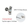 Opal Labret Stud Cz Gem Earring Ear Tragus Cartilage G23 Titanium & Surgical Steel Flat Bar Threaded Body Piercing Jewelry