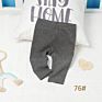 Organic Cotton Ribbed Elastic Autumn Baby Leggings