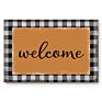 Please Remove Your Shoes Brown Black Text Home Welcome Door Mat
