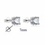 Popular Screw Back Stud Earrings for Men and Women