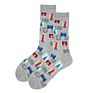 Premium Women Free Size Cute Socks Ins Name Socks Ladies Cotton Desginer Socks