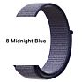 Qiman Nylon Iwatch Band Replacement Strap Nylon Loop Watch Band for Apple Watch Fabric Nylon Strap for Iwatch 7/6/5