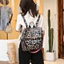 Retro Large Big Pu Leather Backpack Women Female Shoulder Strap School Bag