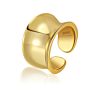1PCS 18K gold plated ear clip women