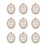 Rose Flower Charms Enamel Alloy Charms for Diy Jewelry Necklace Bracelet Making