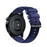 Rubber 22Mm Watch Strap Official Style Silicone Belt Black Buckle Watch Band for Huawei Watch 3 46Mm / Pro 48Mm Watchband