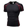 S-Xxl Men Short Sleeve Compression Shirt Base Layer Undershirts Active Athletic Dry-Fit Top