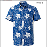 Salessummer Holiday Tropical Shirts Mens Hawaiian Shirts Casual Floral Print Short Sleeve Button down Shirt