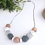Silicone Teething Jewelry Baby Bpa Free Chewable Infant Necklace