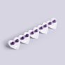 Small Stud Earrings for Women Sterling Silver 925 Jewellery Circle Crystals Natural Stone Earring