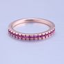 Square Zircon Engagement Rings 925 Sterling Silver Cz Diamond Ring for Women