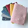 Star Printed Baby 100% Cotton Knitted Receiving Blanket Muslin Swaddle Wrap for Baby Kid Child Toddler