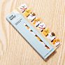 Stationery School Supplies Paper Stickers Index Planner, Kawaii Memo Pad Bookmarks Cute Animal Sticky Notes