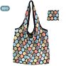 Sublimation Recycled Tote Ecobag 190T Foldable Shopping Bag Reusable Tote Nylon Waterproof Grocery Rip Stop Polyester Bag