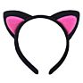 Theme Park Black Spider Hairband Plush Headband for Halloween