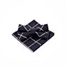 Tie Gift Box White Dress Mens Neck Printed Bowtie Adjustable and Pocket Square Set Linen Bow Ties