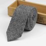 Tie Vintage Wool Ties Men's Thick Necktie Striped Solid Viscose Cravate