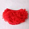 Toddler Clothes Solid Color Cute Baby Chiffon Ruffle Bloomers