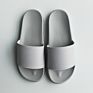 Unisex Slipper Indoor Outdoor Sliders Sandal, Light Orange Blank Color Sandals Pvc Slides