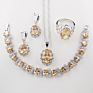 Wedding Necklace Jewelry Sets Bridal Earrings and Necklaces Set