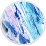 Wholeslae Designer Embossed Oversized Large Sublimated Printed round Beach Towels with Logo Print