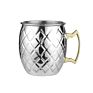 Wideal Copper Hammered Moscow Mule Mug 18Oz Wine Drinking Mugs Cup Bar Gift