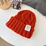 Wild and Loose in the of Ear Protection Knitted Woolen Hat