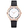 Wj-8312 Stylish Woman Multicolor Watches Circle Dial Creative Leather Band Popular Ladies Wrist Watches