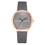 Wj-8372 White Ladies Leather Band Quartz Watch