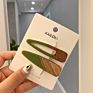 Women Arrived Hair Accessories Hair Pins Acetate Resin Wood Hair Clips