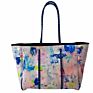 Women Handbags Ladies Print Portable Handbag Neoprene Beach Bag Tote Bag Customize Neoprene Shoulder Tote